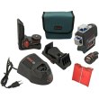 Нівелір лазерний Bosch GLL 3-80C, до 30м з приймачем 120м,  ±0.2мм/м, +BM 1+L-Boxx, 0.82кг