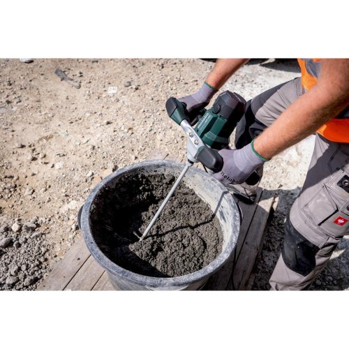 Міксер будівельний Metabo RWE 1200, 1200Вт, 0-900об•хв, М14, 120мм, для 30л, 3.4кг