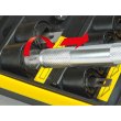 Ніж моделіста Stanley Hobby, для дрібних робіт, корпус металевий, 2 тримачі, 12 лез, кейс