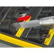 Ніж моделіста Stanley Hobby, для дрібних робіт, корпус металевий, 2 тримачі, 12 лез, кейс