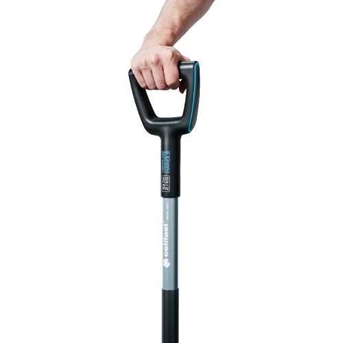 Лопата пряма Cellfast ERGO, закруглене лезо, 123см, 2.1 кг