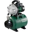 Насосна станція Metabo HWW 3300/25 G, 900 Вт, 3.3 куб/год, висота подачі 45м, всмоктування до 8 м, ресивер 24л 16.2 кг