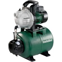 Насосна станція Metabo HWW 3300/25 G, 900 Вт, 3.3 куб/год, висота подачі 45м, всмоктування до 8 м, ресивер 24л 16.2 кг