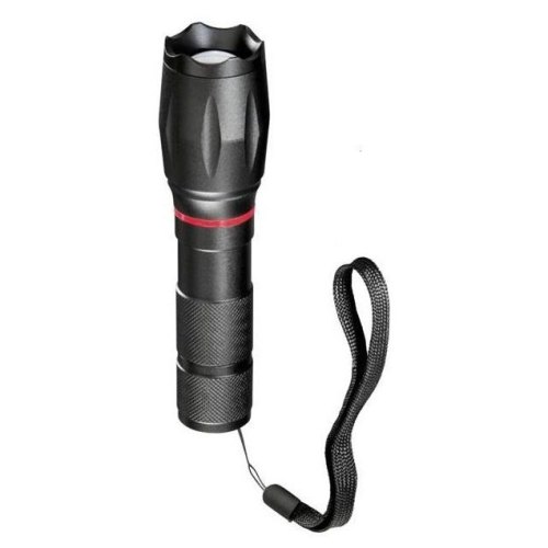 Ліхтар ручний на батарейках Hama SOLID PRO, AAAx3, 200лм, 5Вт, LED, чорний