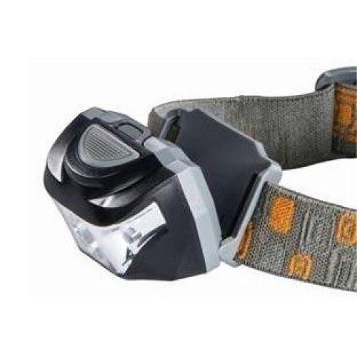 Ліхтар налобний на батарейках Hama H-160, AAAx3, 160лм, LED, 5 функції освітлення, чорно-сірий