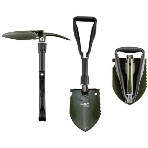 Лопата складана Neo Tools, 5в1, 0.85кг, чохол