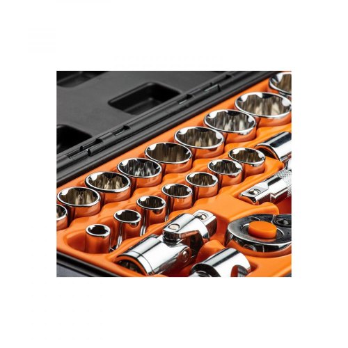 Набір інструментів Neo Tools, Набір торцевих головок 1/2, 23шт, CrV