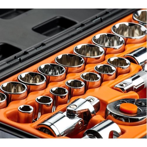 Набір інструментів Neo Tools, Набір торцевих головок 1/2, 23шт, CrV