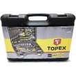 Набір інструментів TOPEX, 56шт, універсальний