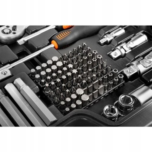 Набір інструментів Neo Tools, 300шт, 1/2, 1/4, 3/8, CrV, кейс