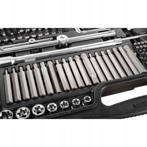 Набір інструментів Neo Tools, 300шт, 1/2, 1/4, 3/8, CrV, кейс