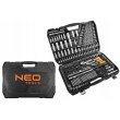 Набір інструментів Neo Tools, 300шт, 1/2, 1/4, 3/8, CrV, кейс