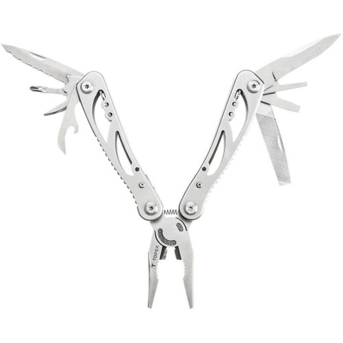 Мультитул TOPEX, 9 елементів, сріблястий