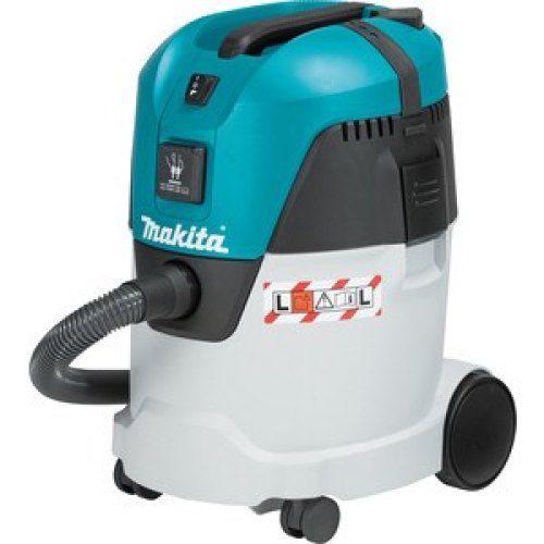 Пилосос професійний Makita VC2512L, 1000Вт, 210мБар, контейнер 25л, розетка 2600Вт, 7кг