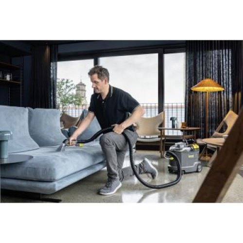 Пилосос професійний миючий Karcher Puzzi 8/1, 1200Вт, 270мБар, контейнер 8/7л, 8.6кг