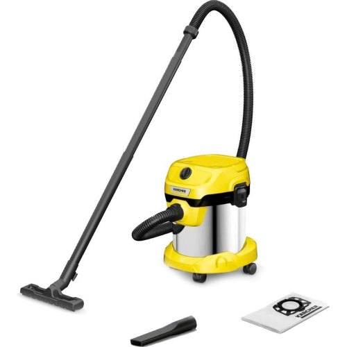 Пилосос професійний Karcher WD 2 PLUS S V-15/4/18, 1000Вт, контейнер 15л, 4.52кг