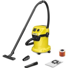 Пилосос професійний Karcher WD 3 P V-17/4/20, 1000Вт, розетка 220В, контейнер 17л, 4.86кг