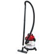 Пилосос професійний Einhell TC-VC 1812 S, 1250Вт, 180мБар, 12л, 4.4 кг
