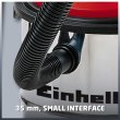 Пилосос професійний Einhell TC-VC 1812 S, 1250Вт, 180мБар, 12л, 4.4 кг