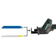Пилка шабельна акумуляторна Metabo SSE 18 LTX COMPACT, 18В, хід 13мм, 0-3100об•хв, 1.4кг, без АКБ та ЗП