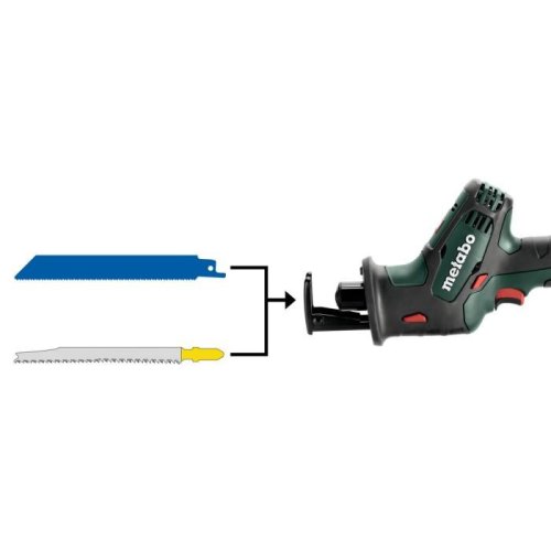 Пилка шабельна акумуляторна Metabo SSE 18 LTX COMPACT, 18В, хід 13мм, 0-3100об•хв, 1.4кг, без АКБ та ЗП