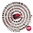 Повітродув акумуляторний Einhell GE-CL 18 Li E - Solo, 18В, 210км/г, 1.33кг, без АКБ і ЗП