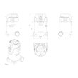 Пилосос професійний Metabo ASA 30 L PC Inox, 1250Вт, 210мБар, контейнер 30л, 9.6кг