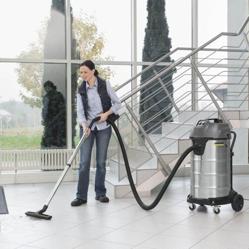 Пилосос професійний Karcher NT 90/2 Me Classic Edition двомоторний, 2300Вт, 225мБар, контейнер 90л, 19кг