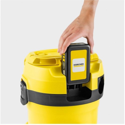 Пилосос професійний акумуляторний Karcher WD 2-18, 18В, контейнер 12л, без АКБ и ЗП