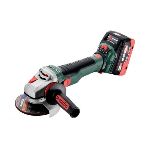 Шліфмашина кутова акумуляторна Metabo WVB 18 LTX BL 15-125 Quick, 125мм, 18В 2х5.5А•год, 2500-10000об•хв, М14, metaBOX 165 L, 2кг