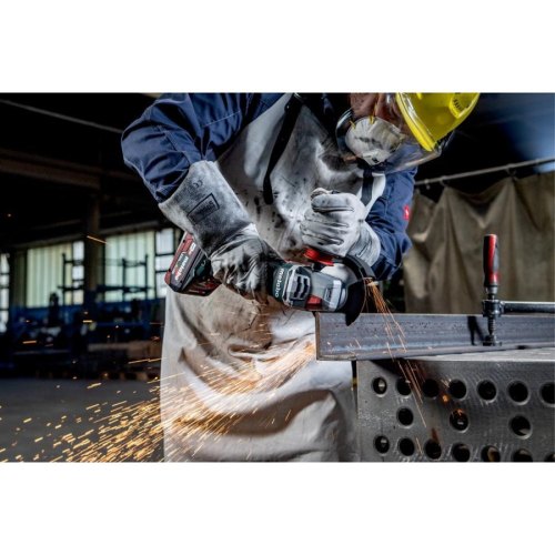 Шліфмашина кутова акумуляторна Metabo WVB 18 LTX BL 15-125 Quick, 125мм, 18В 2х5.5А•год, 2500-10000об•хв, М14, metaBOX 165 L, 2кг