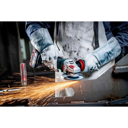 Шліфмашина кутова акумуляторна Metabo WVB 18 LTX BL 15-125 Quick, 125мм, 18В 2х5.5А•год, 2500-10000об•хв, М14, metaBOX 165 L, 2кг