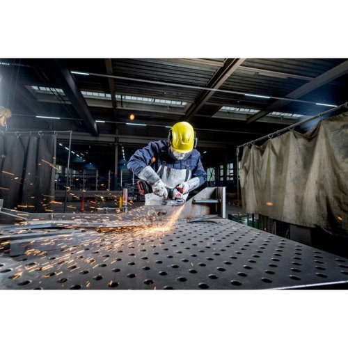 Шліфмашина кутова акумуляторна Metabo WVB 18 LTX BL 15-125 Quick, 125мм, 18В 2х5.5А•год, 2500-10000об•хв, М14, metaBOX 165 L, 2кг