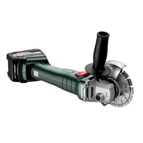 Шліфмашина кутова акумуляторна Metabo W 18 L 9-125, 125мм, 18В 2х4А•год, 8500об•хв, М14, 2.3кг