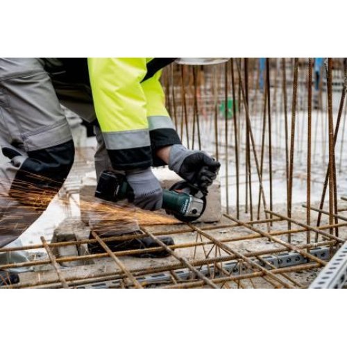 Шліфмашина кутова акумуляторна Metabo W 18 L 9-125, 125мм, 18В 2х4А•год, 8500об•хв, М14, 2.3кг