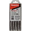 Набір бурів Makita, SDS-Plus Nemesis, 5шт, кейс