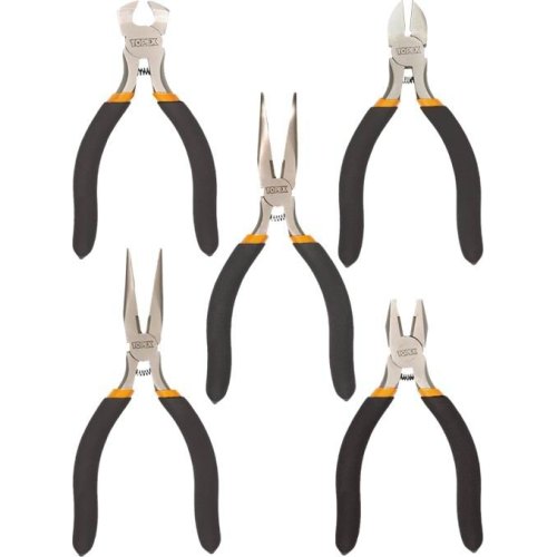 Набір шарнірно-губцевих інструментів TOPEX, 5шт, прецизійні