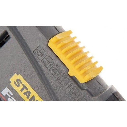Степлер Stanley FatMax 6в1, 6-14мм, тип скоб A,G,H,7,9,J, індикатор залишку скоби