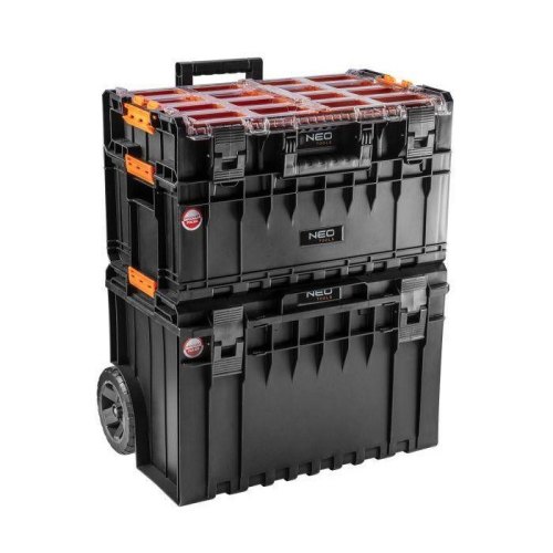 Модульна система для інструменту Neo Tools, на коліщатках, 3 ящики модуля, 113.3х58.5x46см