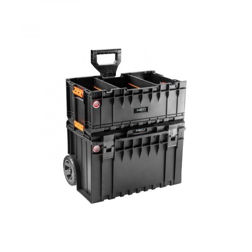 Модульна система для інструменту Neo Tools, на коліщатках, 3 ящики модуля, 113.3х58.5x46см