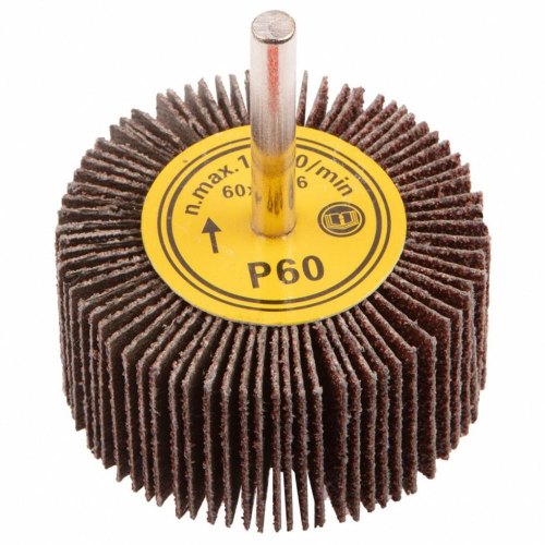Круг шліфувальний пелюстковий з хвостовиком GRAPHITE, 60х30мм, K60