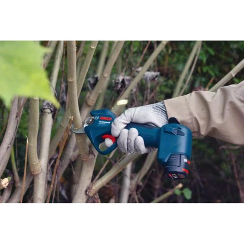 Секатор акумуляторний Bosch Pro Pruner, 12В, 2х3Аг, d різу 25мм, 1000гр