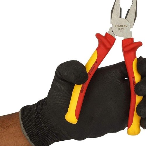 Плоскогубці комбіновані Stanley MaxSteel VDE, діелектричні, для робіт під напругою 1000В, 175мм