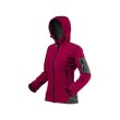 Куртка робоча Neo Tools Softshell Woman Line, підкладка фліс, капюшон, L(40), червоний