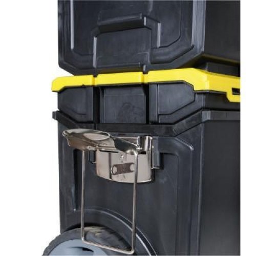 Ящик для інструменту Stanley Mobile WorkCenter, 3в1, на коліщатках, знімні ящик і органайзер, 63х47.5х28.4см, пластик