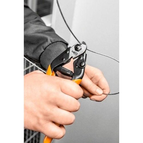 Ножиці Neo Tools для різання арматури і сталевого троса, CrV, 190мм