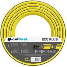 Шланг садовий Cellfast ECO PLUS 1/2 50м, 3 шари, до 20 Бар, -10…+50°C