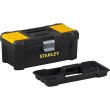 Ящик для інструменту Stanley Essential, органайзер в кришці, 12.8x31.6х15.6см, пластик