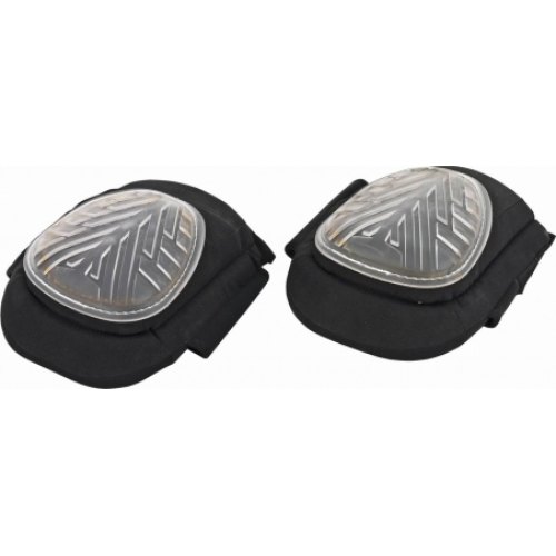 Наколінники захисні Top Tools, пластмасова накладка, еластичне кріплення, чорно-сірий