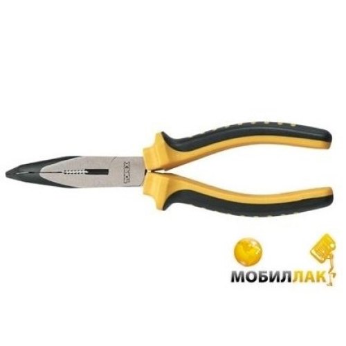 Плоскогубці подовжені вигнуті TOPEX, 160мм